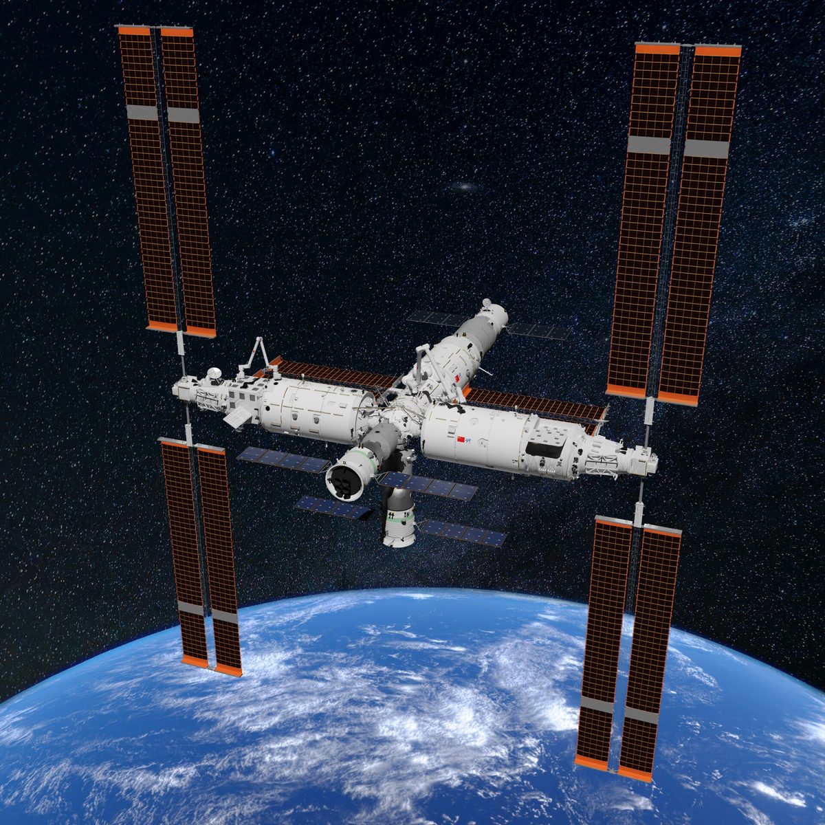ISS o Tiangong: cómo distinguir las dos estaciones espaciales en el cielo