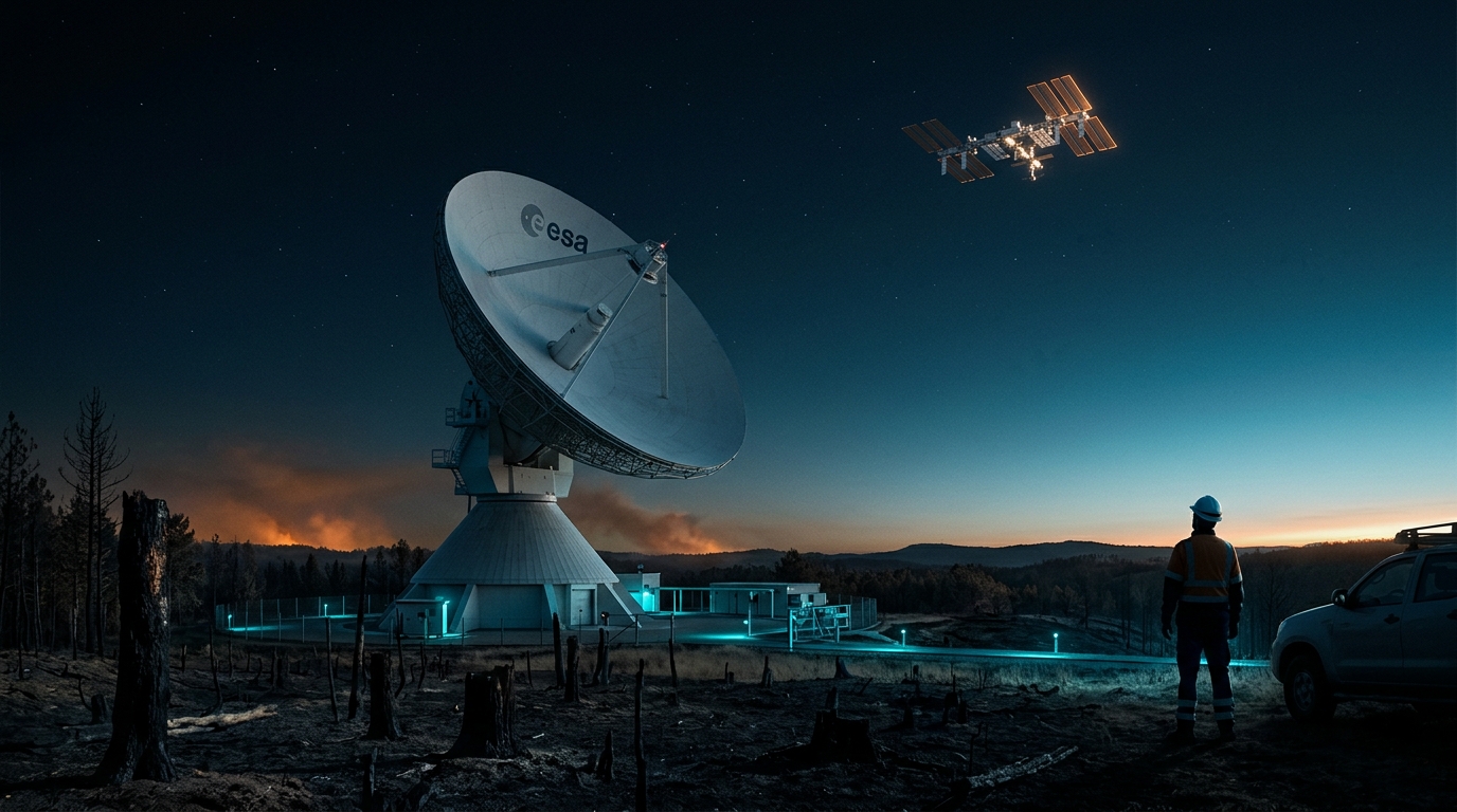 Cebreros reanuda operaciones: por qué el fuego en Ávila amenaza el rastreo espacial