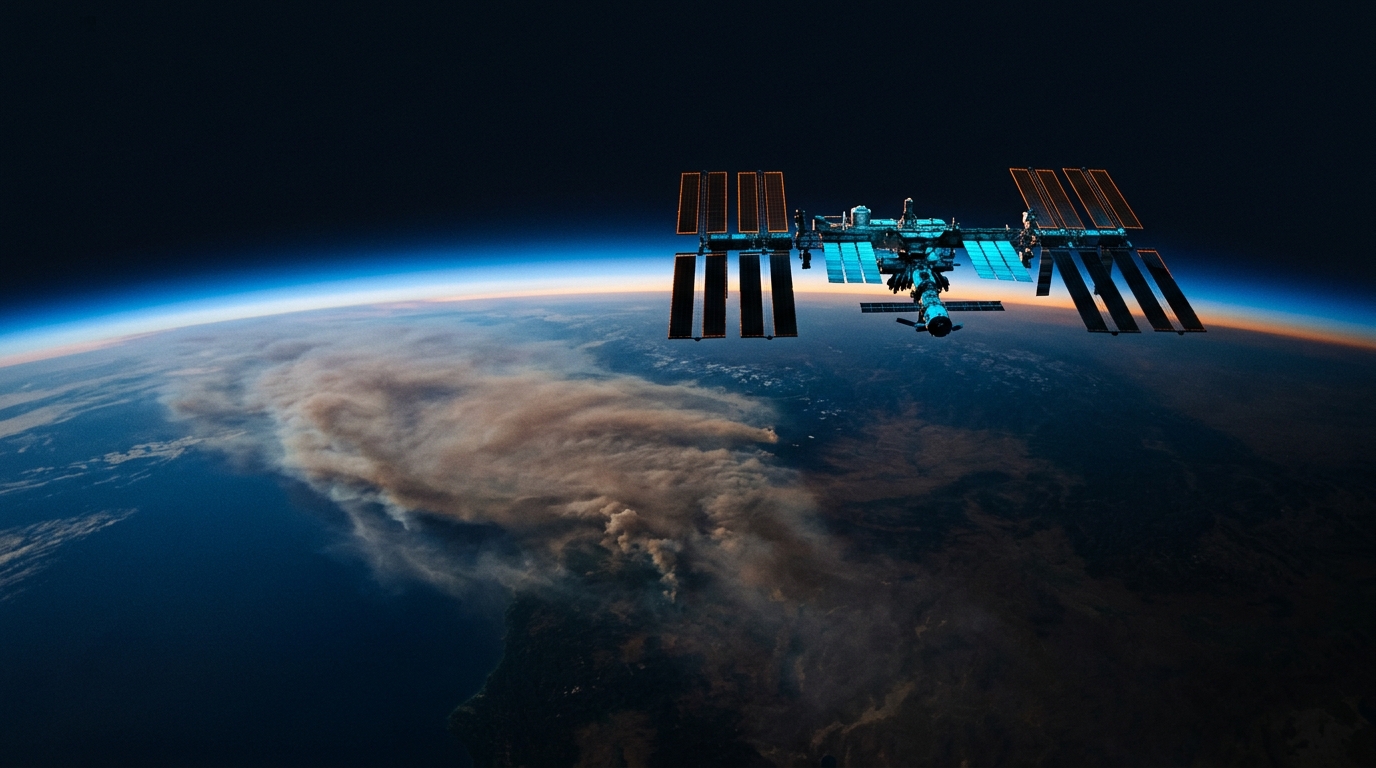 Humo sobre Oregón: cómo afectan los incendios a tus observaciones de la ISS